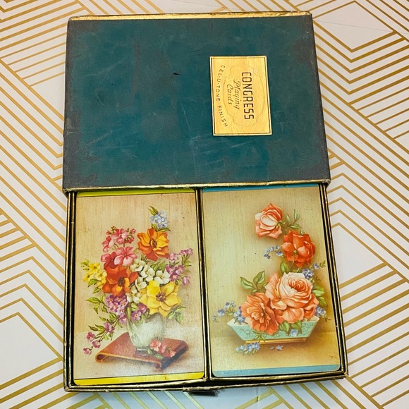 Vintage Congress Playing Card-Double Deck - Picture 2 of 2
